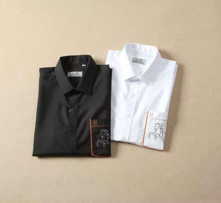 Picture of Hermes Shirts Short _SKUHermesM-3XL8qx0328450